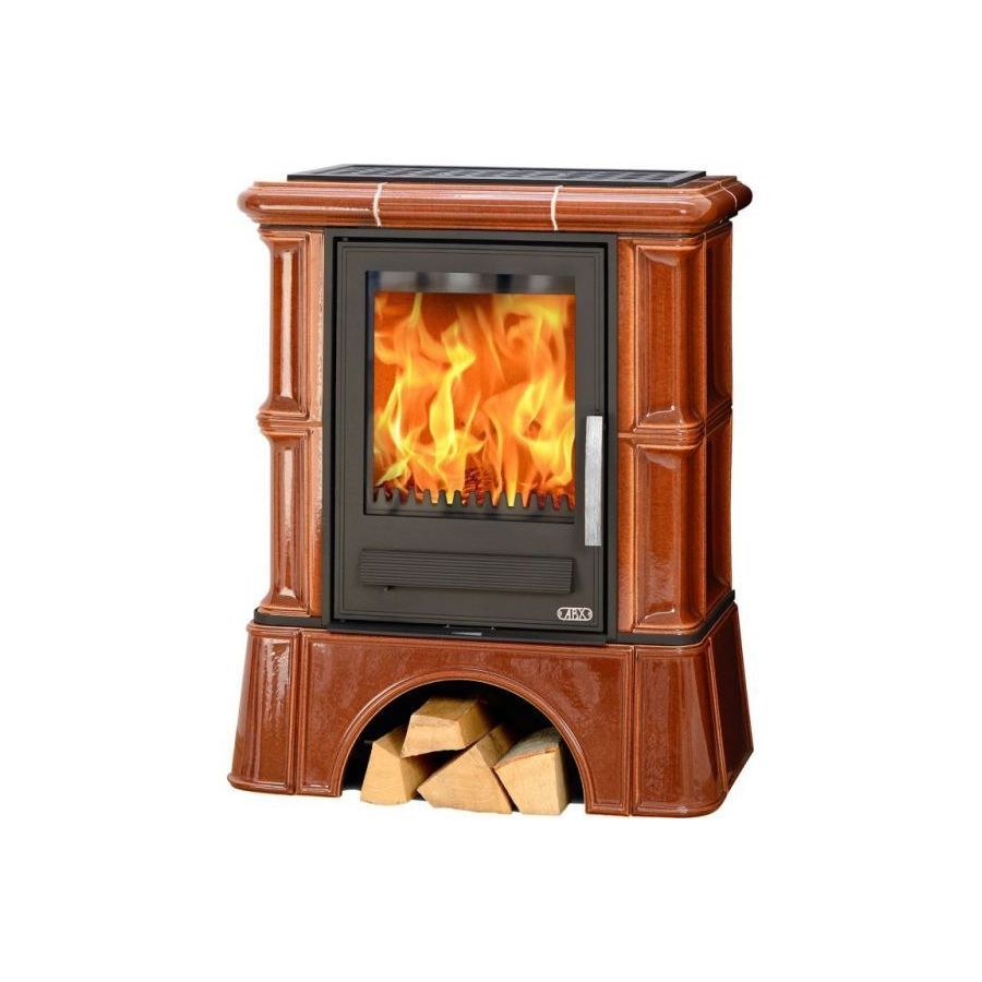 Kachle ABX Bavaria K kachlový sokel tabaková 