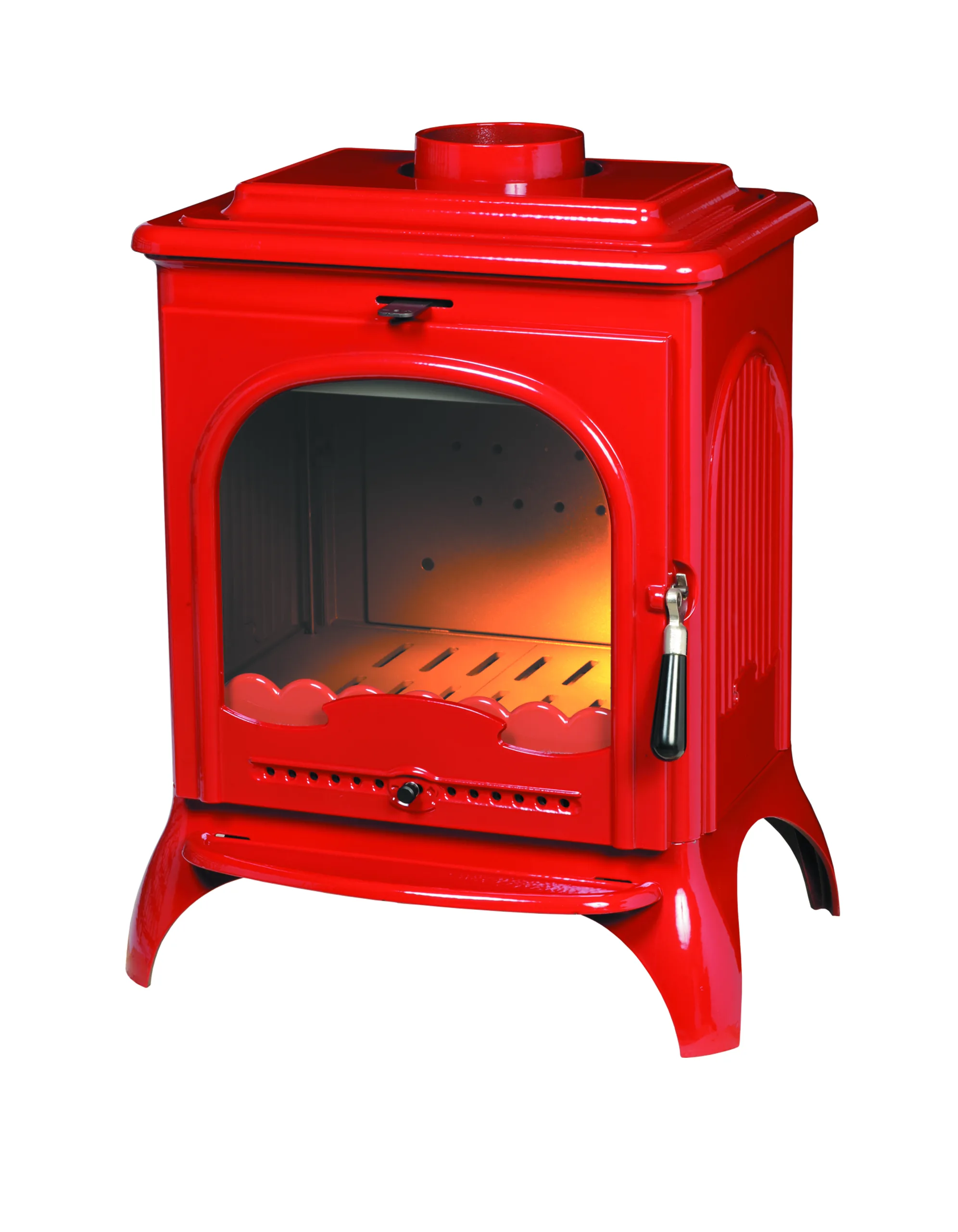 Kachle INVICTA Seville 7 kw červená