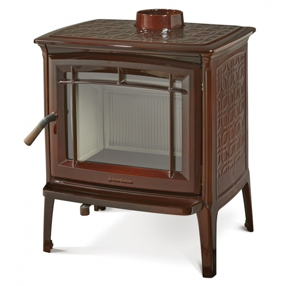 Kachle Hergom Shelburne hnedý smalt