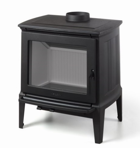 Kachle Hergom E-30 M s ohniskom z bielej liatiny