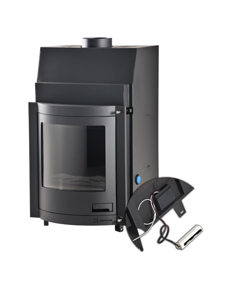 HS FLAMINGO Aquaflam 17 panoramatické sklo 17 kW