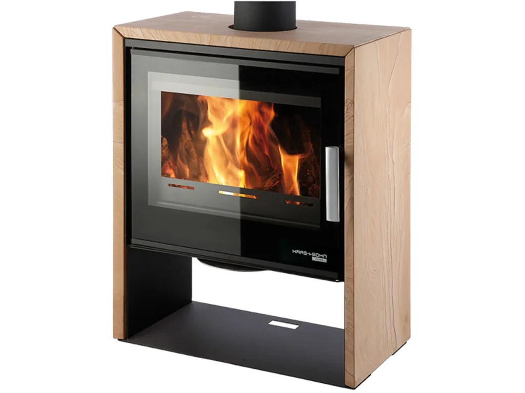 Kachle Haas + Sohn Jonsbo čierna/woodstone prestige